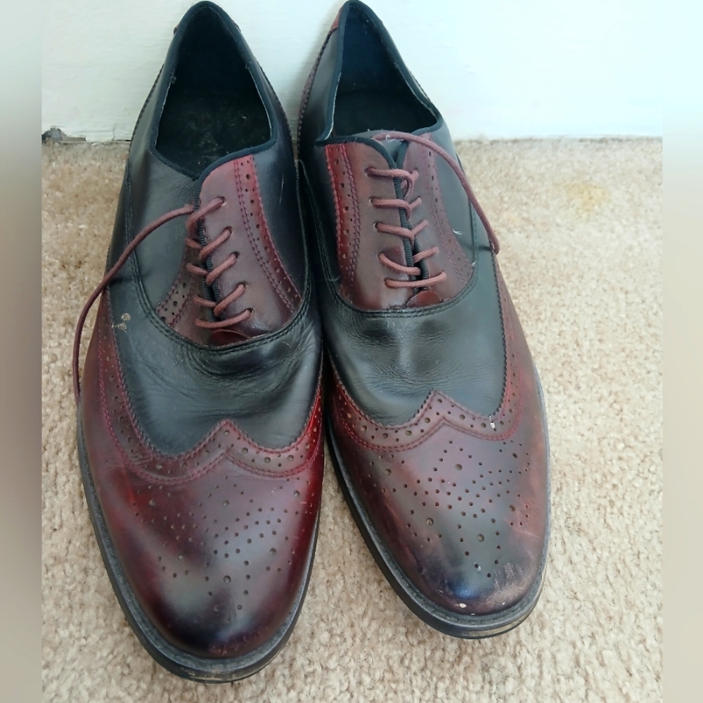 Men's Aldo Leather Dress Shoes: Size 10